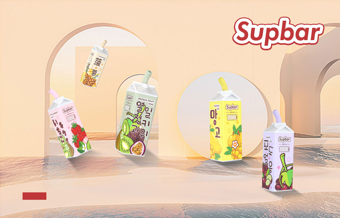 Supbar Juice Box Puffs Supbar Disposable Pod Vape